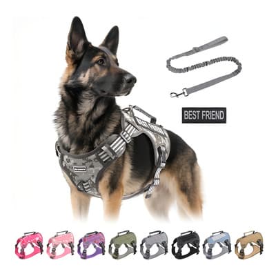 Pechera Arnés Táctica Reforzada Con Correa Perros Grandes Camuflaje Gris L Camuflado - $324.35 en Mercado Libre | PrecioMX