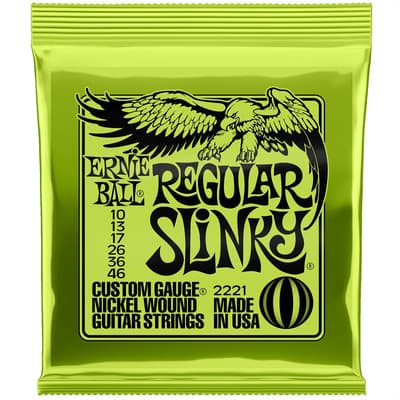 Cuerda De Guitarra Ernie Ball Regular Slinky 010 Nickel - $82.00 en Mercado Libre | PrecioMX
