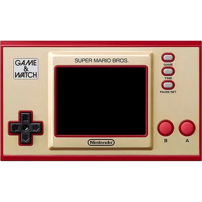 Nintendogame & Watch Super Mario Bros. Color Rojo Y Dorado 2016 Rojo/dorado