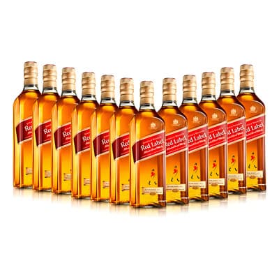 Pack De 12 Whisky Johnnie Walker Red Label 750ml - $3,664.64 en Mercado Libre | PrecioMX