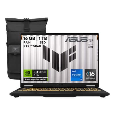 Laptop Asus Tuf F16 FX608JMR-RV069W Negro Intel Core i7