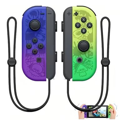 Joy-con Inalámbrico Zelda Compatible Con Nintendo Switch Oled/lite, CNjcon Control Joystick Inalámbrico Compatible Con Nintendo Switch Color Verde