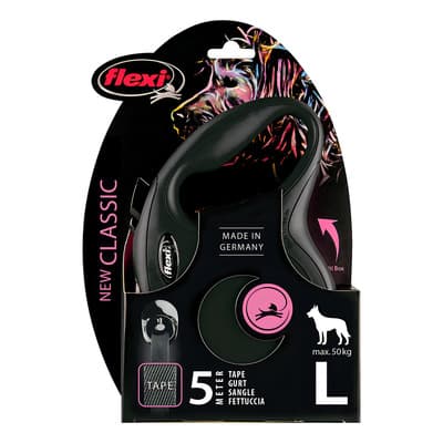 Correa Retráctil Flexi Para Perro 5 Metros Largo Negro Kiv - $719.00 en Mercado Libre | PrecioMX