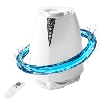 Purificador De Aire Portátil, Leavesden Humidificador De Aromaterapia Silencioso Y Difusor De Aceites Esenciales De Gran Capacidad De 5 Litros, Adecuado Para Hogares Y Dormitorios Grandes