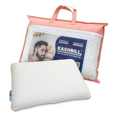 Almohada Kashbill Memory Foam Blue Gel, Airflow 60x40