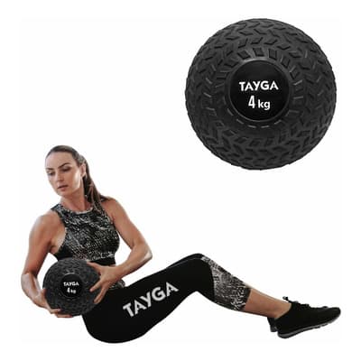 Balon Medicinal Slam Ball Azote 4 Kg (8.8 Lb.) Crossfit Negro - $640.00 en Mercado Libre | PrecioMX