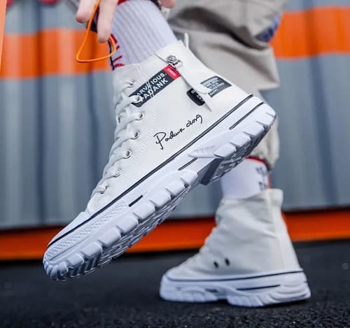 Zapatillas De Lona Deportivas De Alta Gama Para Hombres - $139.58 en Mercado Libre | PrecioMX