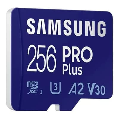Memoria Micro 256gb Pro Plus 160mb/s 4k V30 A2 Para Samsung