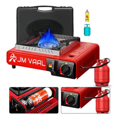 Estufilla Portátil Estufa Acampar Con Parabrisas Jm Vaal - $384.29 en Mercado Libre | PrecioMX