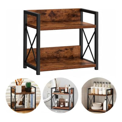 Immek Estante De Cocina De 2 Niveles, Organizador De Especias ,adecuado Para Organizador De Encimera Para Cocina Y Barra Dimensiones: 30cm*15.8cm*26.4cm Marrón - $284.74 en Mercado Libre | PrecioMX