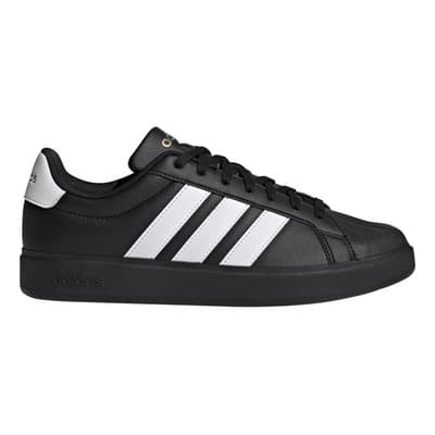 Tenis Casual Choclo Streettalk adidas 8276 Negro Hombre