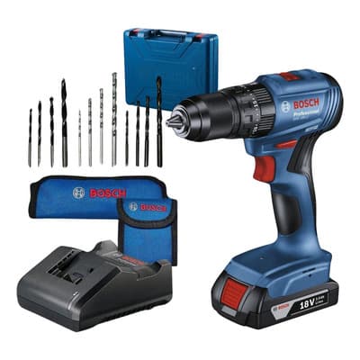 Taladro percutor inalámbrico 1/2" Bosch GSB 185-LI SB