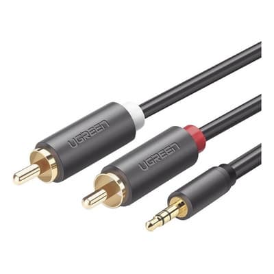 Cable Adaptador De Audio Ugreen 3.5mm A 2 Rca (estéreo) 3m - $104.00 en Mercado Libre | PrecioMX