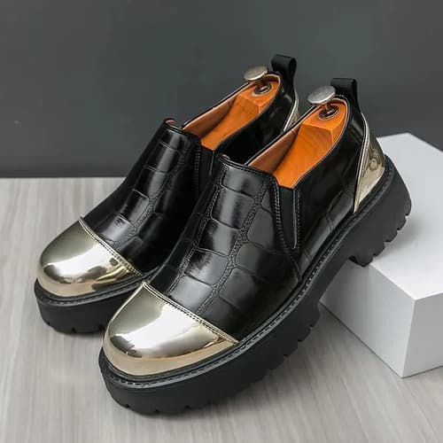 Zapatos Hombre Casuales 2025 Ligeros Con Suela Gruesa Moda D - $632.23 en Mercado Libre | PrecioMX