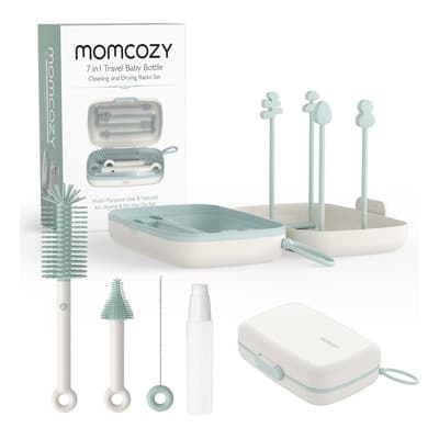 Momcozy Juego De Cepillos Para Limpiar Biberones 7 En 1, Kit Limpiador De Biberones Con Cepillo De Silicona Color Verde Claro - $337.33 en Mercado Libre | PrecioMX