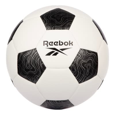 Balón de futbol Reebok blanco y negro color blanco BA0123