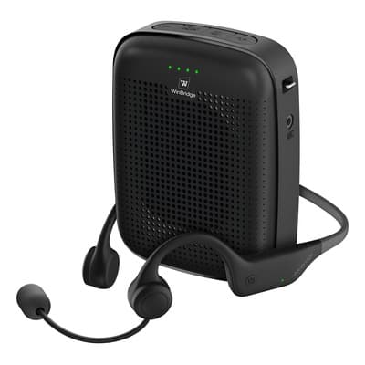 Amplificador De Voz, Micrófono Inalámbrico, Gancho Para Auri