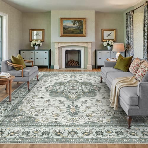 2.4x3m Vintage Alfombras Persas Tapetes Para Recamara Y Sala - $1,586.69 en Mercado Libre | PrecioMX