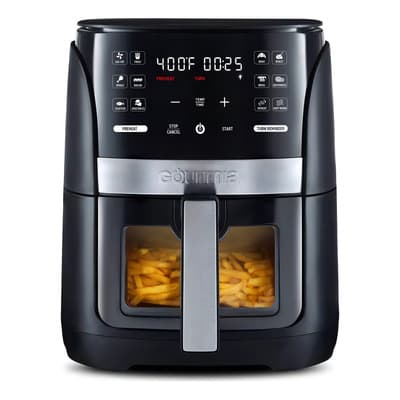 Freidora De Aire De Ventana Digital Gourmia Gaf616 6-qt 5.7 Litros 12 Preajustes De Cocción Con Un Solo Toque Color Plateado - $1,149.00 en Mercado Libre | PrecioMX