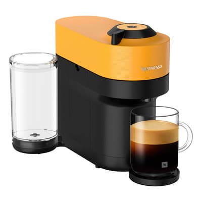 Cafetera Nespresso Vertuo Pop Color Amarillo + Cápsulas de regalo