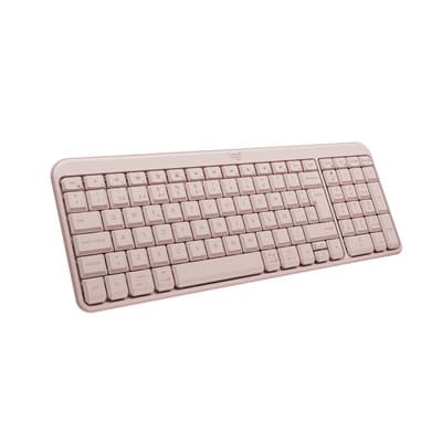 Teclado Inalámbrico Bluetooth Logitech K250 Rosado