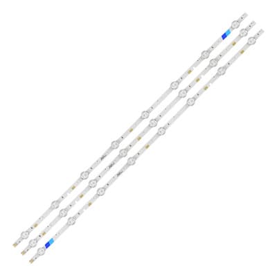Kit 3 Tiras Leds Para Samsung Un40j5200af/ Un40j5290af Alum
