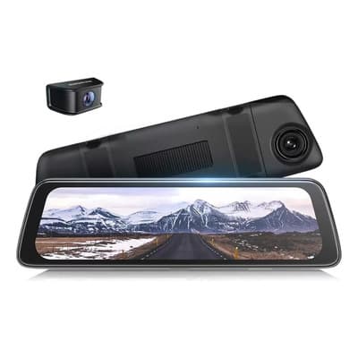 Ddpai Cámara Espejo Retrovisor Dashcam 10 Pulgadas 2k Táctil