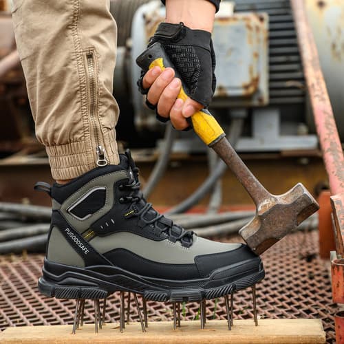 Botas Industriales De Seguridad Botas Trabajo Impermeables - $545.83 en Mercado Libre | PrecioMX
