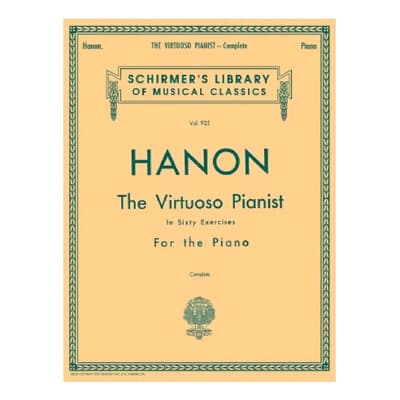 Hanon: The Virtuoso Pianist, In Sixty Exercises For The Pian - $309.00 en Mercado Libre | PrecioMX