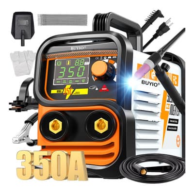 Soldadora Inverter 20-350A MMA+Tig BUYIO Máquina Soldar MMA/Tig Soldadoras Inversor Para Soldar 2 En 1 Con Pantalla Lcd Y LUZ LED Soldadoras Inversoras