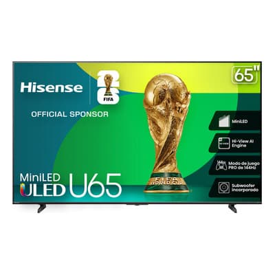 Hisense Smart TV Pantalla 65 Pulgadas Mini-LED 65U65QFM Fire TV