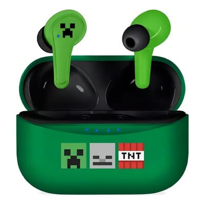 Audífonos In-ear Bluetooth 5.3 OTL Minecraft Icons Gamer Inalámbricos