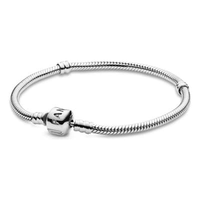 Brazalete Cadena De Serpiente Con Cierre Pandora Moments Color Plata Talla 21 Cm 8.1 Mm - $668.25 en Mercado Libre | PrecioMX