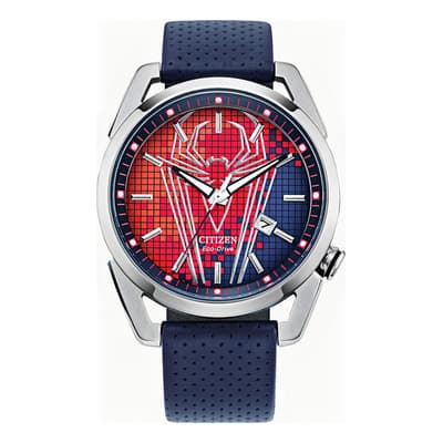 Reloj Citizen Marvel Spider Man Para Caballero Color De La Correa Azul Color Del Bisel Rojo Color Del Fondo Rojo - $6,877.00 en Mercado Libre | PrecioMX