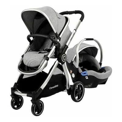 Carriola Carestino Deluxe V2 Gris Plateado - $7,219.00 en Mercado Libre | PrecioMX