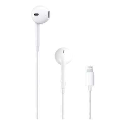 Auriculares Earpods Conector Lightning Color Blanco Apple