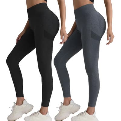 2pzs Leggins Deportivos Anticelulitis Efecto Levanta Gluteos