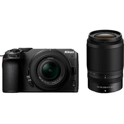 Kit De Cámara Nikon Z30 Con Lente 16-50mm Vr + 50-250mm Vr Ii - Color Negro - $23,706.68 en Mercado Libre | PrecioMX