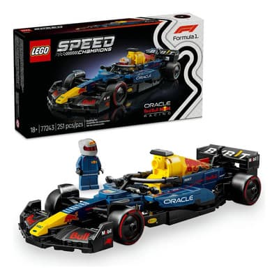 Lego Speed Champions Auto De Carreras Oracle Red Bull Racing Rb20 F1 77243; Vehículo De Juguete Fórmula 1; Con 1 Minifigura De Un Piloto; 18+ 251 Coche De Carreras