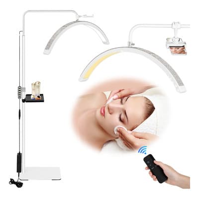 Diamantes Lampara Para Pestañas Con Control Led Lamparas Pie Muebles Estetica