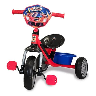 Triciclo Apache Con Luces Led Multicolor En El Cuerpo Rojo Rojo - $1,399.00 en Mercado Libre | PrecioMX