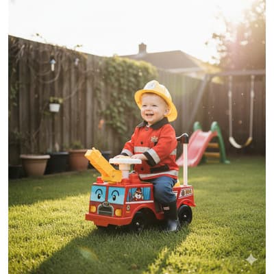 Carrito Montable Bombero Mytoy Mod. 5504 Color Rojo - $548.05 en Mercado Libre | PrecioMX