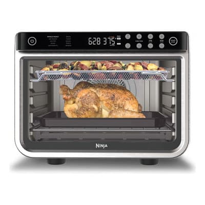 Horno Electrico con Air Fryer XL Pro Dt201 Plateado Ninja Foodi