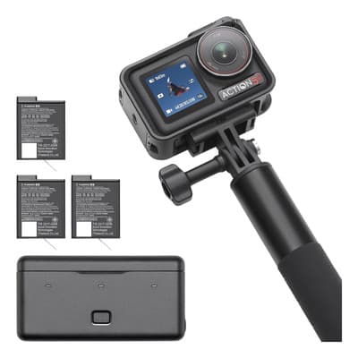 Dji Osmo Action 5 Pro Pack Aventura, Cámara De Acción 4k Con Sensor 1/1.3 , Cámara Deportiva, Batería Aumentada A 12 H Con 3 Baterías, 2 Pantallas Táctiles Oled, Cámara Mini Para Viajes Y Vlogs - $7,299.00 en Mercado Libre | PrecioMX