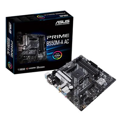 Tarjeta Madre Asus Prime B550m-a Ac Pcie 4.0 Dual M.2 4x4 Color Negro - $1,964.00 en Mercado Libre | PrecioMX