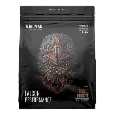 Birdman Falcon Performance Proteína En Polvo Chocolate 2.1kg Sabor Choco Bronze - $2,255.00 en Mercado Libre | PrecioMX