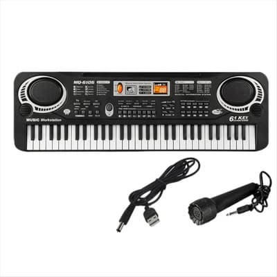 Teclado Electrónico De Música Digital Piano Eléctrico W - $362.10 en Mercado Libre | PrecioMX