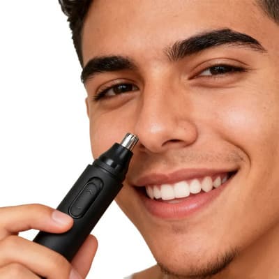 Recortador De Vello Nasal Portátil Multifuncional Para Barba Cuerpo Piernas Zona Íntima Nariz Orejas Negro - $110.07 en Mercado Libre | PrecioMX