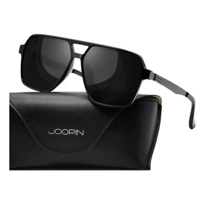 Lentes De Sol Polarizados Hombre Mujer Grandes Piloto Uv400 Color Negro Brillante - $425.11 en Mercado Libre | PrecioMX