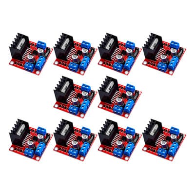 Tecneu 10 Piezas Modulo Puente H L298 Driver Controlador Para Motores Raspberry Arduino - $376.35 en Mercado Libre | PrecioMX